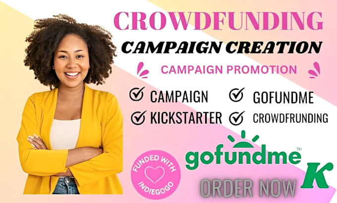 Gig Preview - Create kickstarter indiegogo gofundme fundraising crowdfunding promotional video