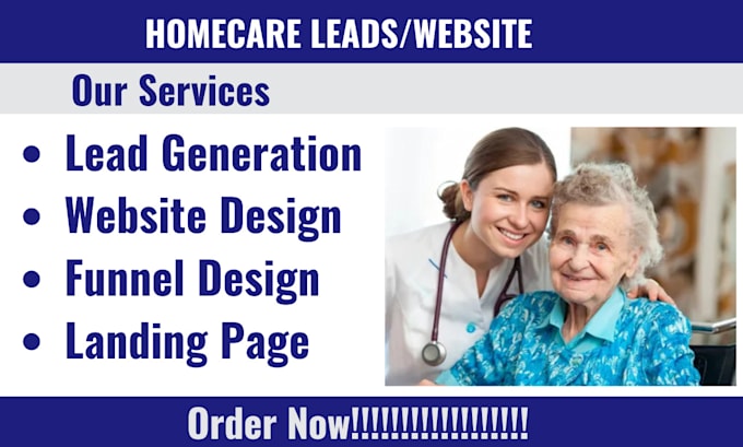 Gig Preview - Healthcare staffing agency website, healthcare agency, home care website