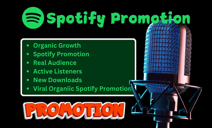 Gig Preview - Do viral organic spotify promotion viral organic spotify promo