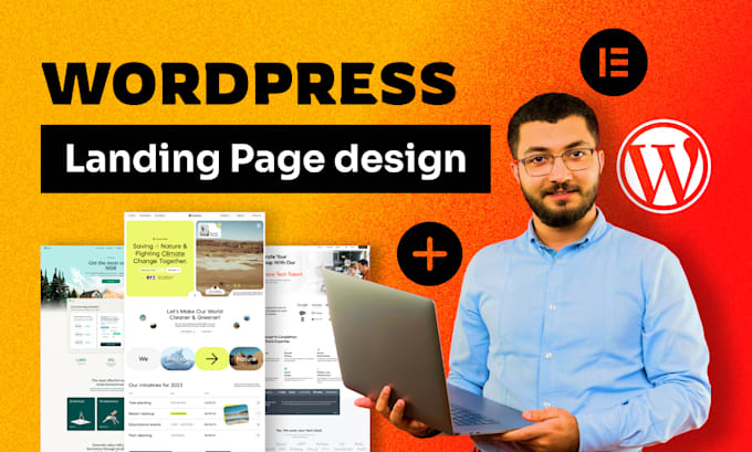 Gig Preview - Build a high converting wordpress landing page or wordpress website