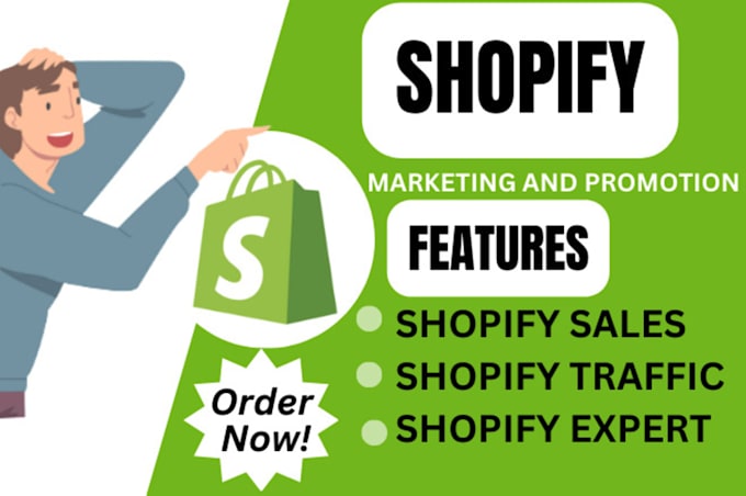 Gig Preview - Boost shopify store sales, shopify marketing sales funnel, ecommerce promotion