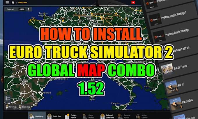 Gig Preview - Make custom mods skins truck trailers edit for ats ets2 beamng asseto corsa