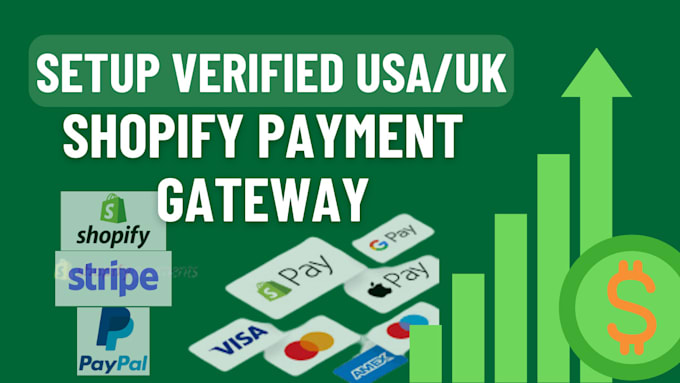 Gig Preview - Shopify payment gateway setup paypal stripe shopify payment integration