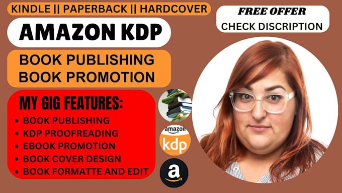 Bestseller - publish book on amazon kindle kdp, book formatting, amazon kdp book publishing