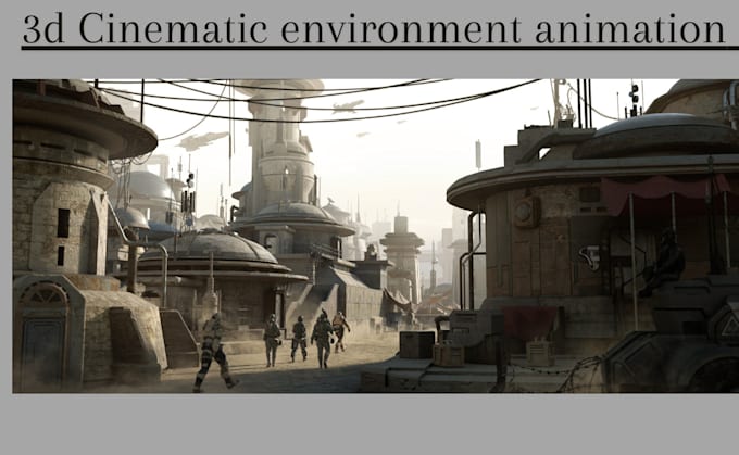 Gig Preview - Create amazing 3d cinematic environment 3d cgi animation vfx game environment