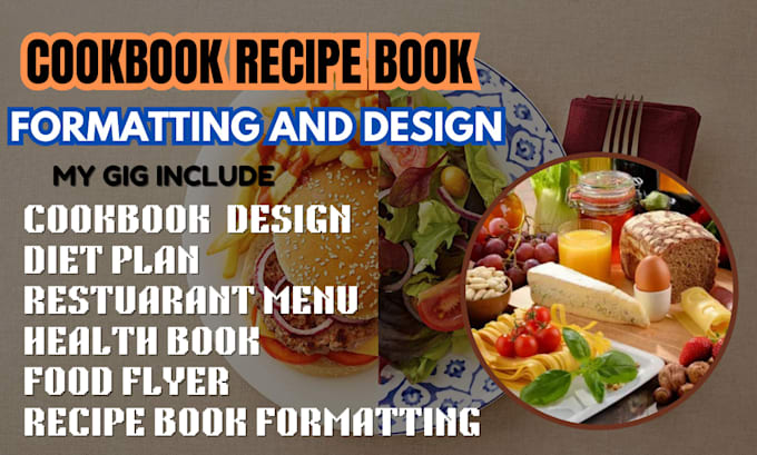 Gig Preview - Write quality recipe cooking book meal plan health book diet plan christmas