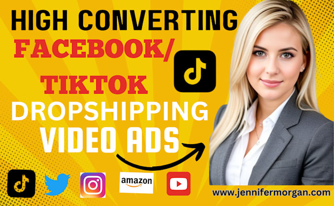 Gig Preview - Create tiktok video ads, dropshipping ads, fb short video ads, instagram reels