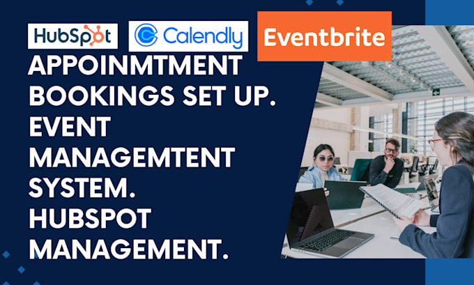 Gig Preview - Set appointment booking on calendly, events with eventbrite, with hubspot zapier