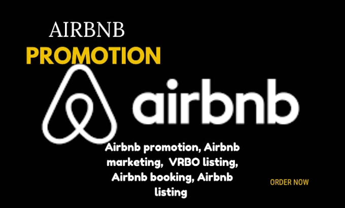 Gig Preview - Do airbnb promotion, airbnb marketing, and vrbo for booking