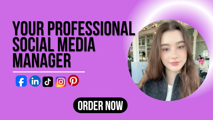 Bestseller - business facebook, tiktok, instagram, linkedin social media marketing manager