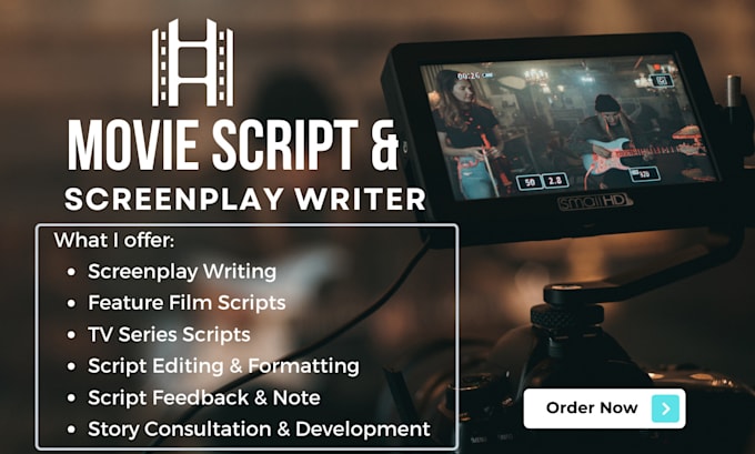 Bestseller - do screenwriting, scriptwriter, screenplay writer, script, movie script writing