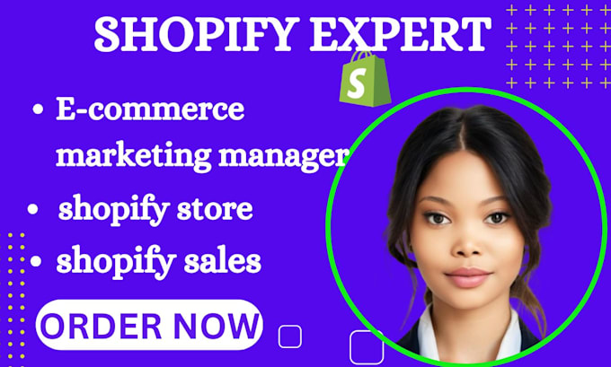 Gig Preview - Increase your shopify sales shopify store marketing ecommerce marketing manager