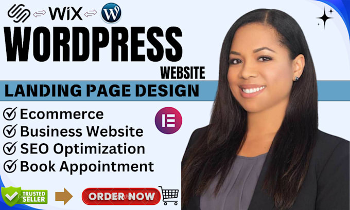 Gig Preview - Design business website, wordpress website redesign, website development, divi