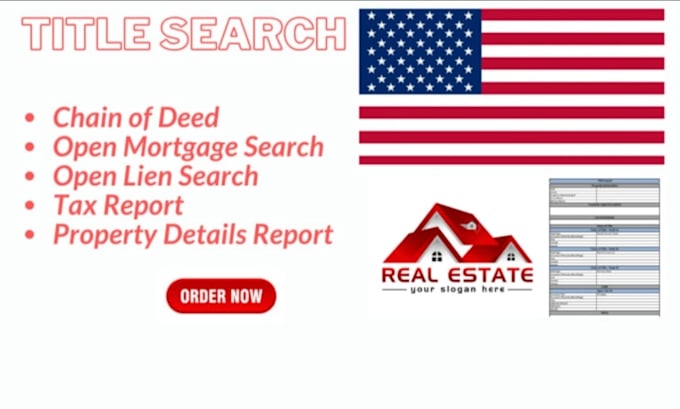 Gig Preview - Do real estate property title search