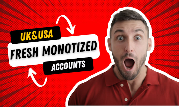 Gig Preview - Do tiktok fresh monetize accounts for different countries