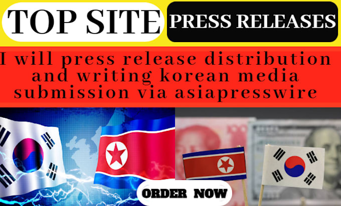 Bestseller - press release distribution and writing korean media submission via asiapresswire