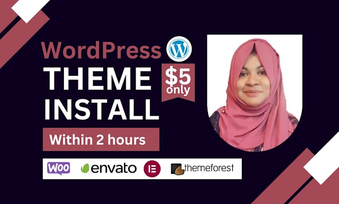 Gig Preview - Install themeforest theme and setup exactly like demo in wordpress