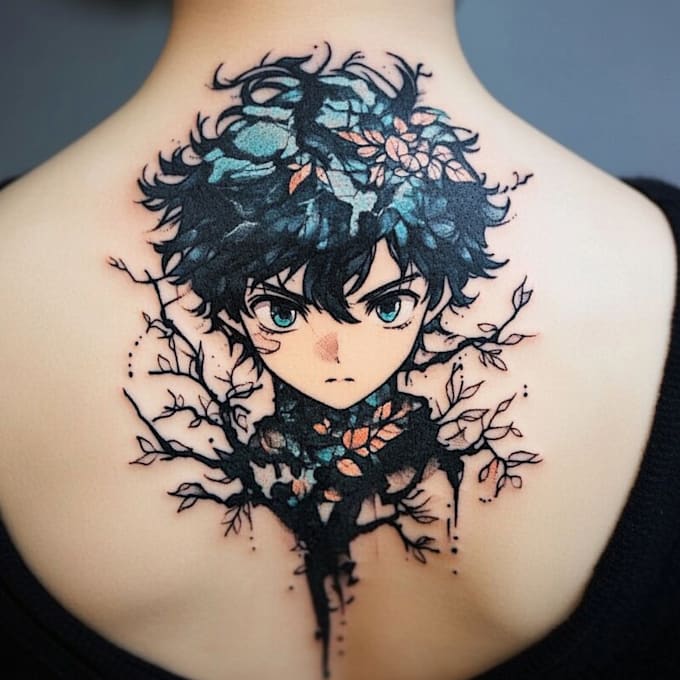 Bestseller - do a attractive anime tattoo design