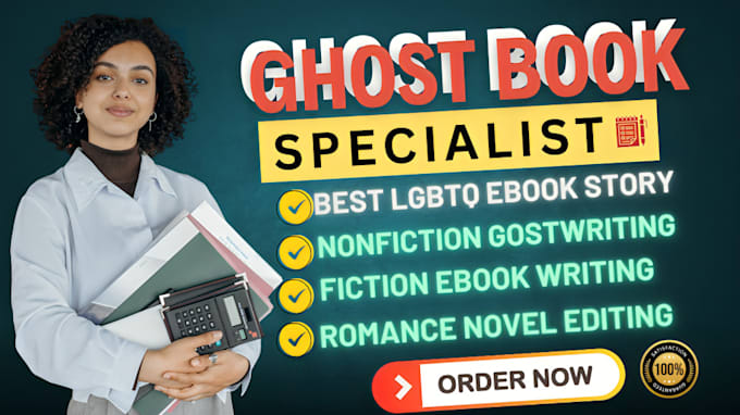 Gig Preview - Ghostwrite or beta read lgbtq fiction romance fantasy nonfiction self help ebook