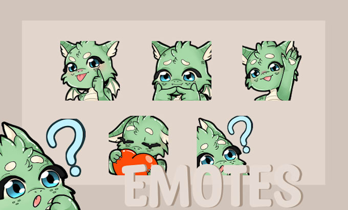 Gig Preview - Create twitch or discord emotes for you