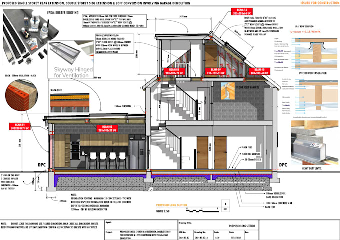 Gig Preview - 2d, 3d plans, structural calculations for UK architecture