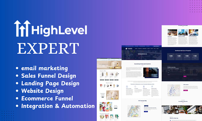 Bestseller - create gohighlevel website,ghl email marketing website, ghl sales funnel