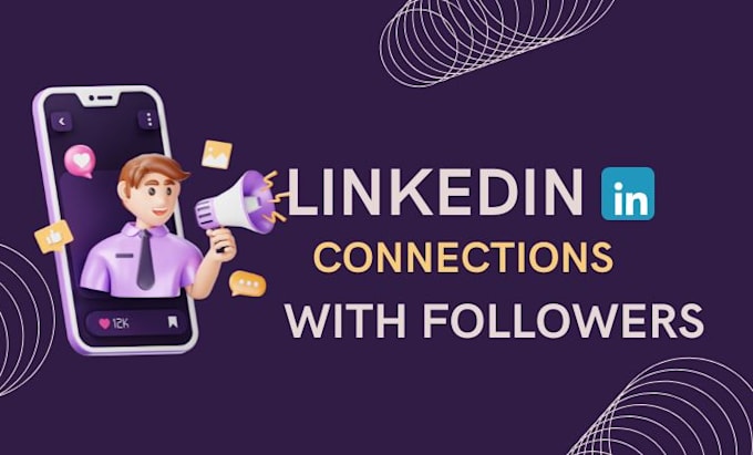 Gig Preview - Do organic linkedin marketing promotion with real followers