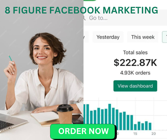 Gig Preview - Do shopify marketing facebook ads manage shopify product marketing manager