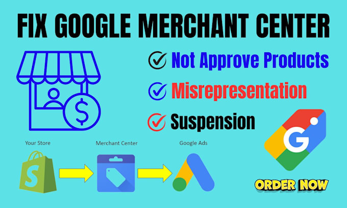 Gig Preview - Fix google merchant center misrepresentation