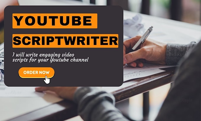 Bestseller - do video script writing for youtube channel