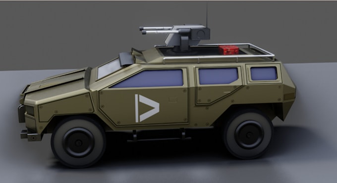 Bestseller - make 3d military vehicle model, 3d realistic render, armored tank and plane