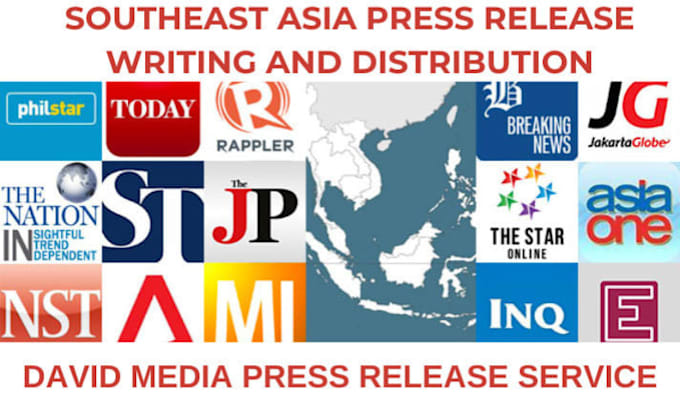 Gig Preview - Do press release distribution asia site, singapore, malaysia, indonesia site