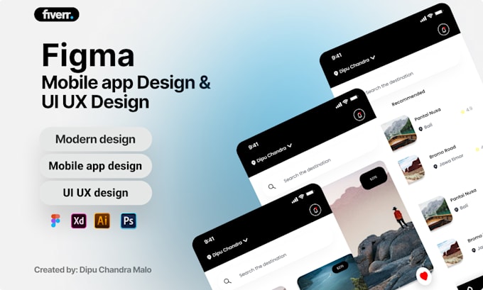 Gig Preview - Design professional mobile app UI design for android and ios using figma