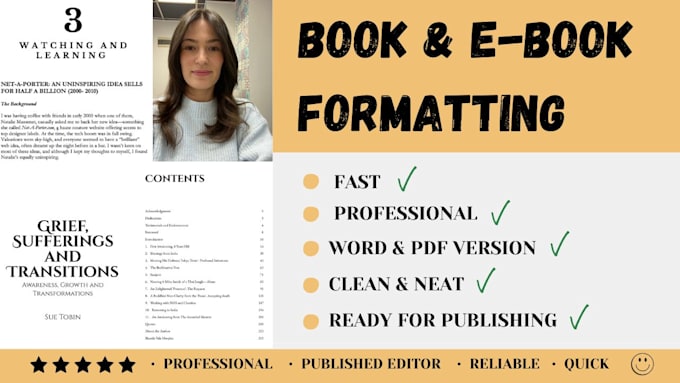 Gig Preview - Format your book or ebook fast