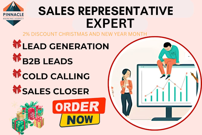 Gig Preview - Dynamic sales closer  sales representative  sales consultant