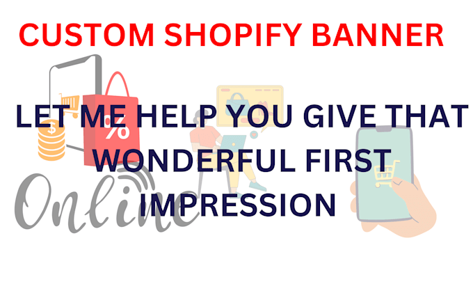 Bestseller - design custom shopify banner