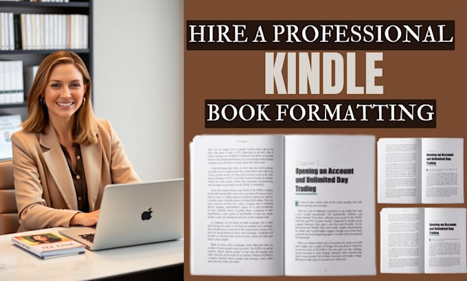 Gig Preview - Do kdp book formatting and layout design, typesetting, paperback formatting