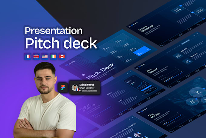 Gig Preview - Create a captivating and professional pitch deck