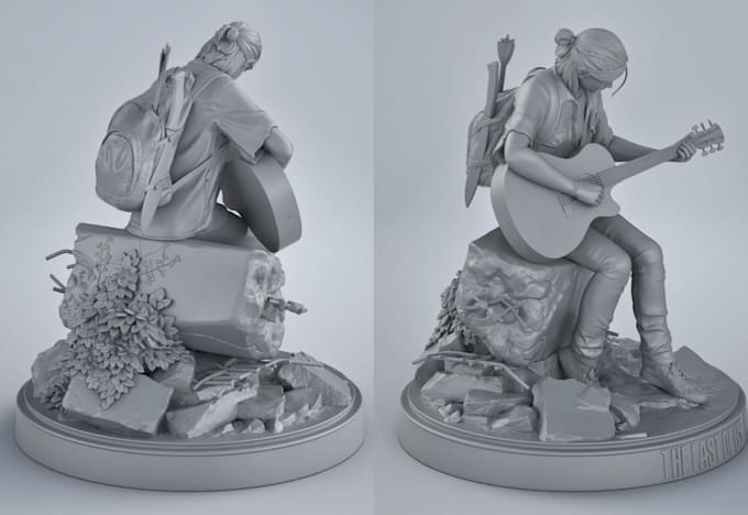 Gig Preview - Create 3d action figures 3d toys miniatures articulated figures for 3d printing