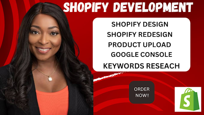 Gig Preview - Setup profitable shopify website or shopify store design