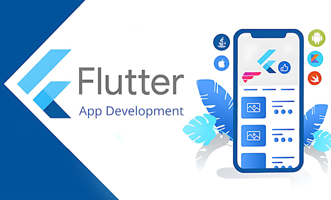 Gig Preview - Design and build flutter app with modern UI UX