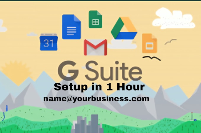 Gig Preview - Setup g suite, google workspace, gsuite in 1 hour