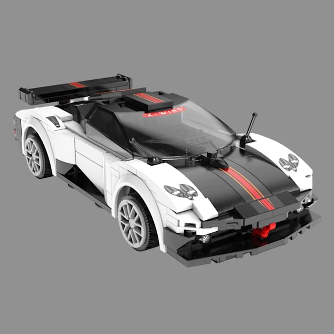 Gig Preview - Design custom lego car moc vehicle building and animal with manual instruction