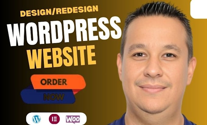 Gig Preview - Build wordpress website development, business website or wordpress blog website