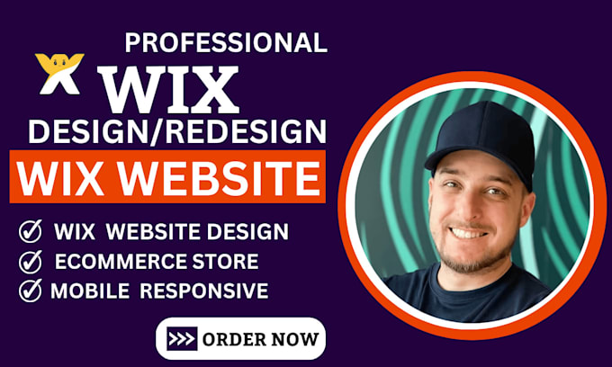 Gig Preview - Design wix business website redesign wix website and build wix online store