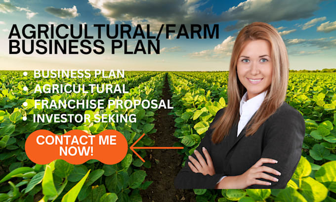 Gig Preview - Write complete agriculture, farming business plan for your farm and livestock