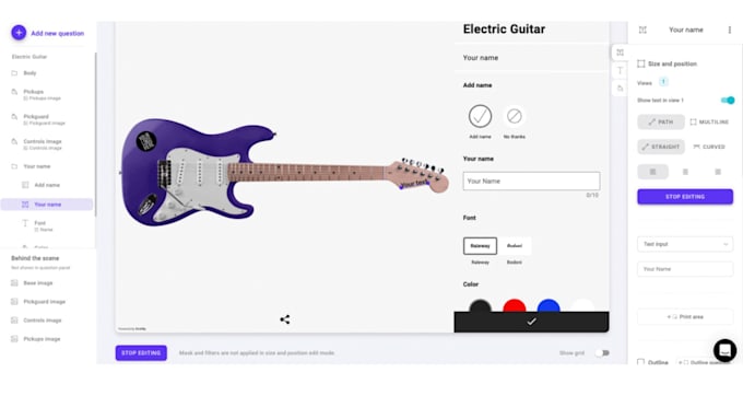 Gig Preview - Setup 2d 3d product configurator for your ecommerce on zakeke kickflip pod store