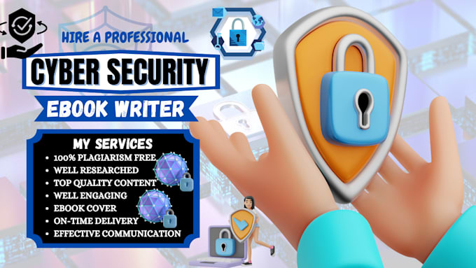 Gig Preview - Write cybersecurity, cloud computing, ai, digital forensics ebook online course