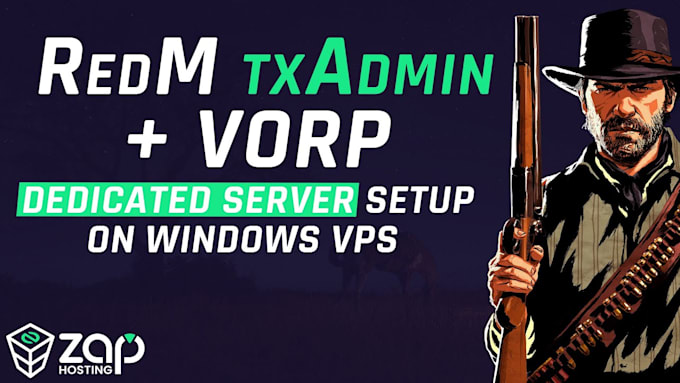 Bestseller - create redm server with vorp framework, redm premium scripts, redm server