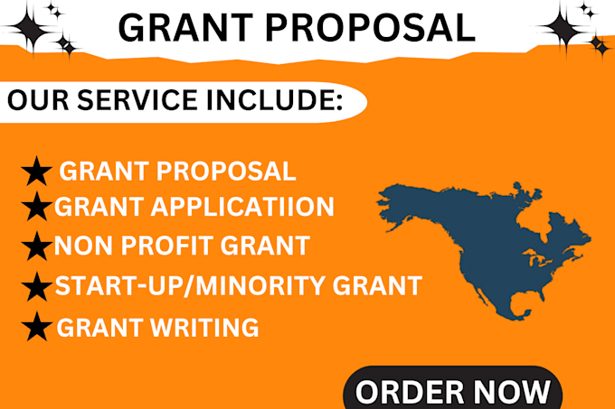 Gig Preview - Write grant proposal, research, application small business writers